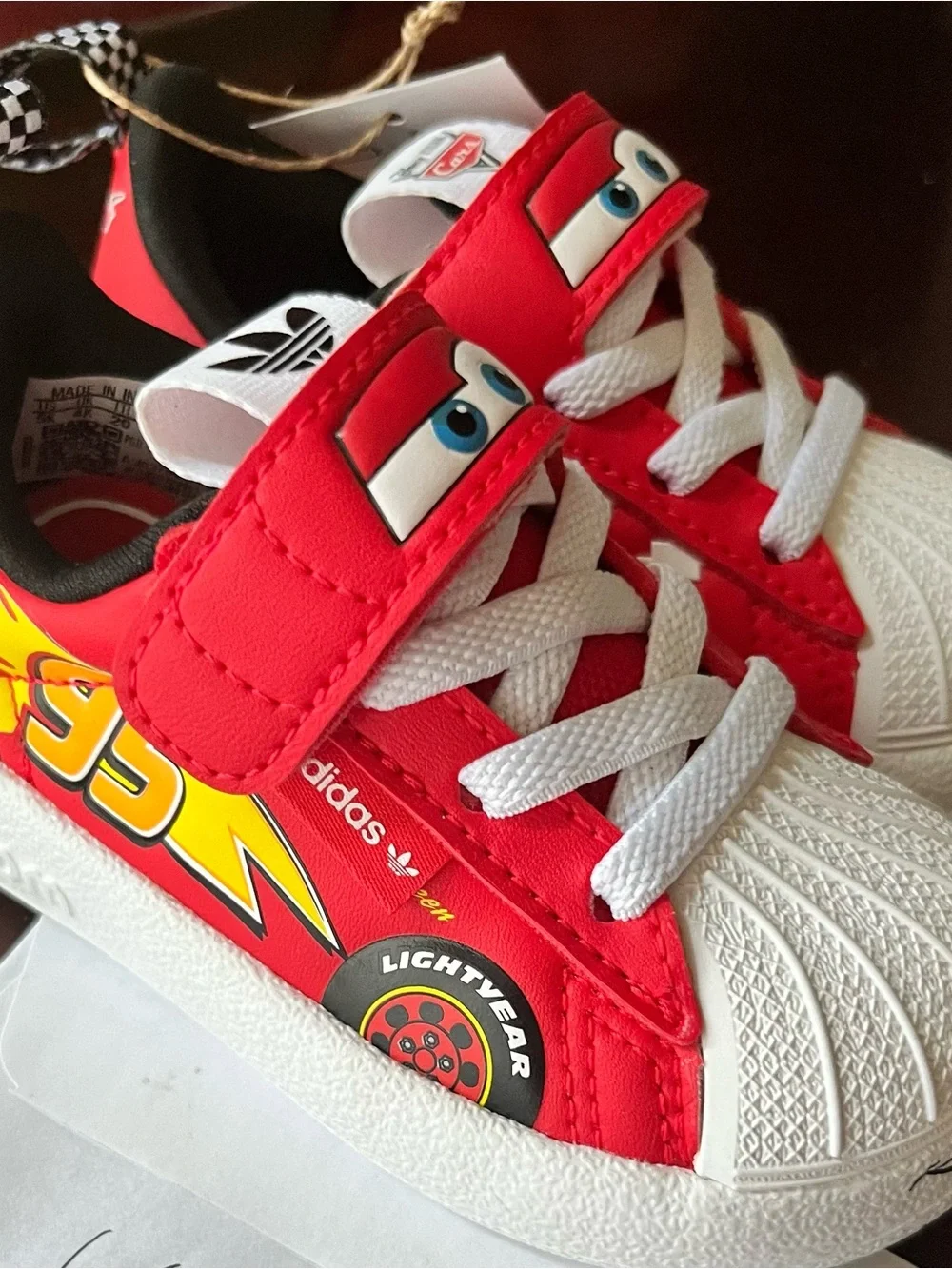 Lightning McQueen adifoams for Toddler 5c